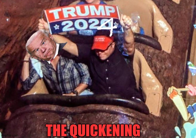 The Quickening ! | THE QUICKENING | image tagged in splash mountain,funny memes,memes | made w/ Imgflip meme maker