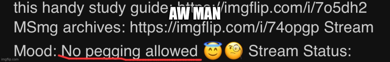 Jk | AW MAN | made w/ Imgflip meme maker