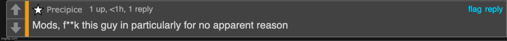 @below | image tagged in mods f k this guy in particularly for no apparent reason | made w/ Imgflip meme maker