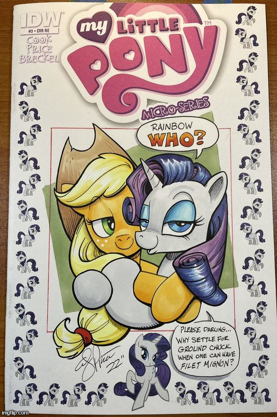 this is official, rarijack is canon | made w/ Imgflip meme maker
