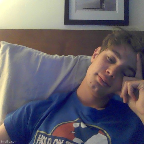 in bed again coment if u want in (dw im horny so its justified) | made w/ Imgflip meme maker