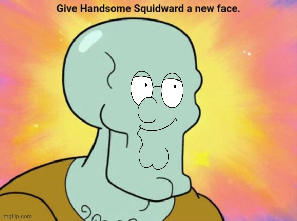 Beter Briffin | image tagged in give handsome squidward a new face,now more chins | made w/ Imgflip meme maker