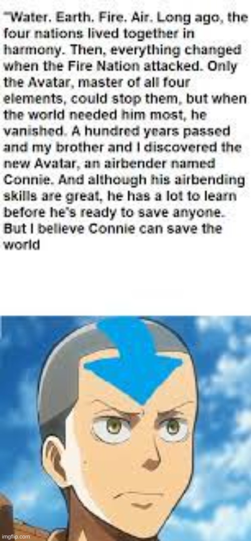 Yes. | image tagged in avatar the last airbender,snk,aot,attack on titan,avatar,aang | made w/ Imgflip meme maker