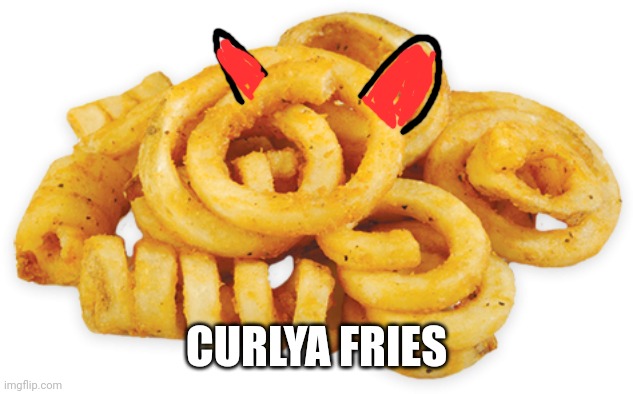 Shitpost | CURLYA FRIES | image tagged in meme | made w/ Imgflip meme maker