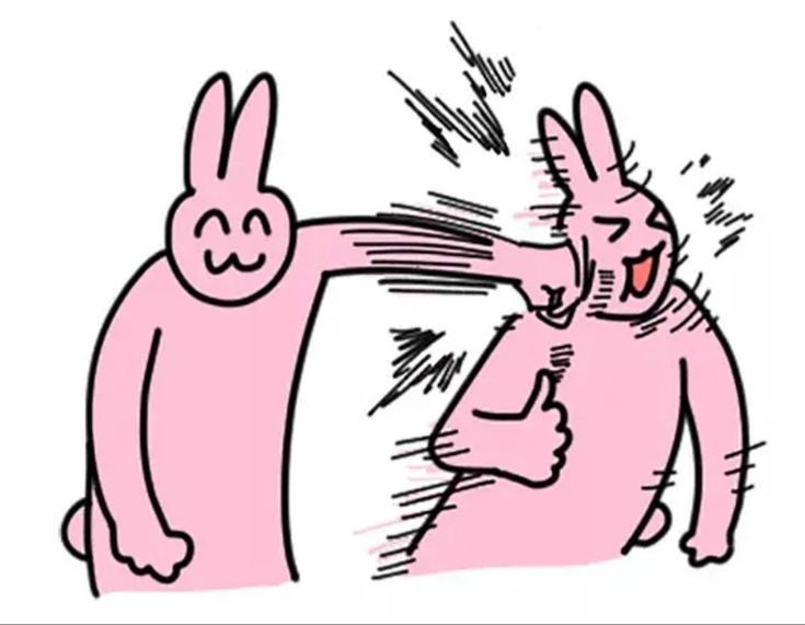 High Quality Angry bunny two Blank Meme Template