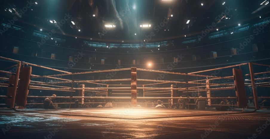 High Quality Boxing ring Blank Meme Template