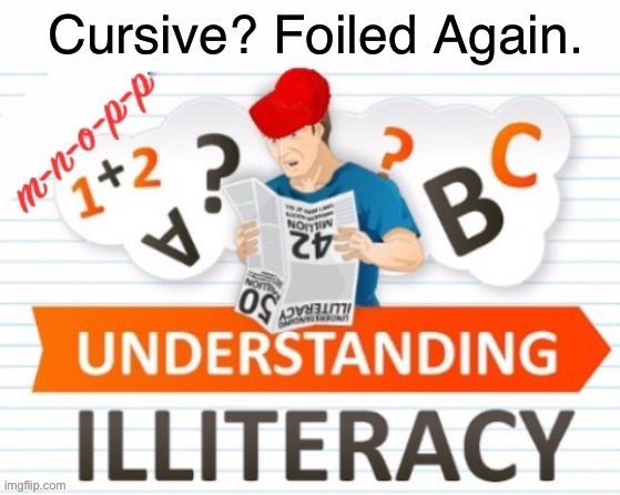Reading Is Fundamental | image tagged in the 'deplorables' | made w/ Imgflip meme maker