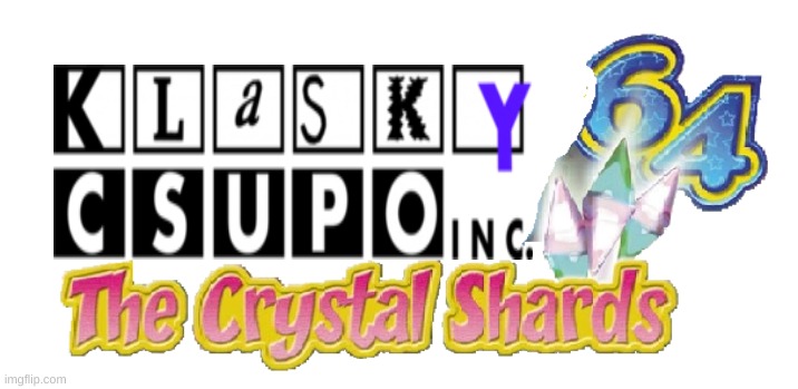 KC64TCS logo kirby 64 | image tagged in kirby 64 the crystal shards logo | made w/ Imgflip meme maker