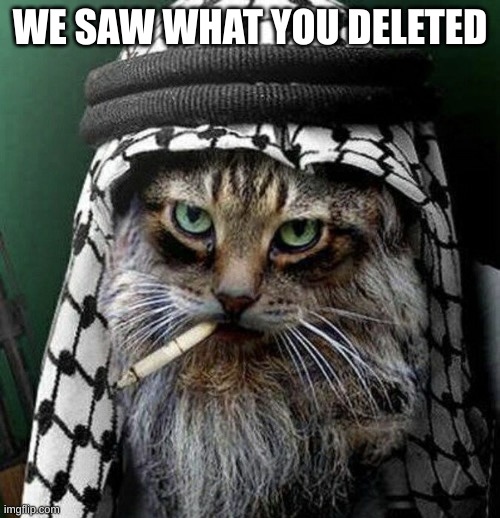 @The_Doctor | WE SAW WHAT YOU DELETED | image tagged in i saw what you deleted | made w/ Imgflip meme maker