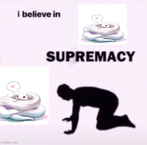 I believe in supremacy | image tagged in i believe in supremacy | made w/ Imgflip meme maker