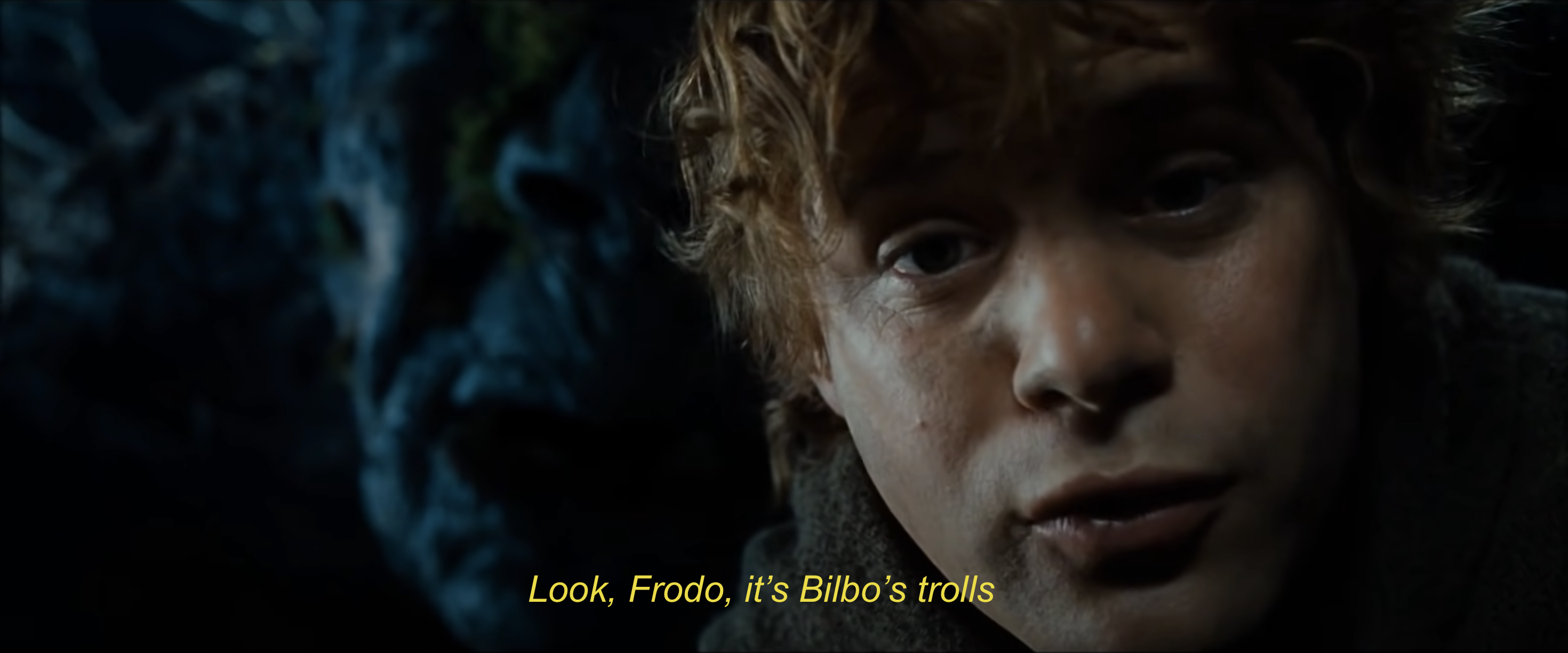 Bilbo's trolls Blank Meme Template