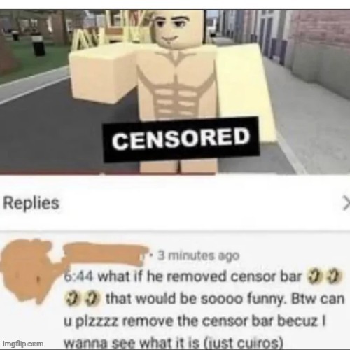 Hmmmm (mod note: no no let him cook, i wanna see it gone too) | image tagged in memes,funny,cursed comment,youtube,roblox | made w/ Imgflip meme maker