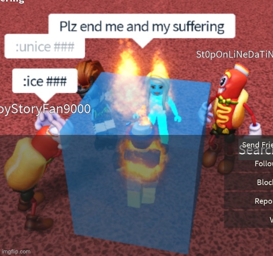 End my suffering | image tagged in end my suffering | made w/ Imgflip meme maker