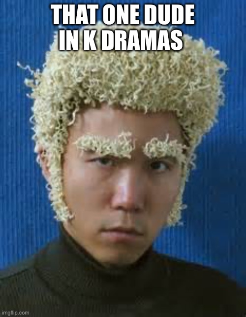 Fr | THAT ONE DUDE IN K DRAMAS | image tagged in ramen noodle | made w/ Imgflip meme maker