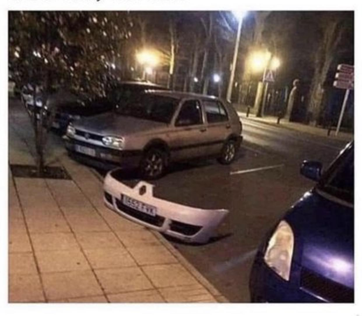 High Quality bumper no car Blank Meme Template