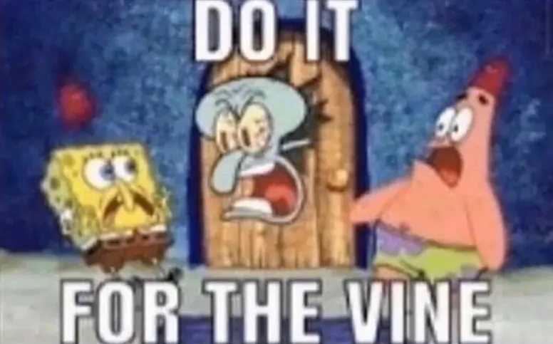 do it for the vine Blank Meme Template
