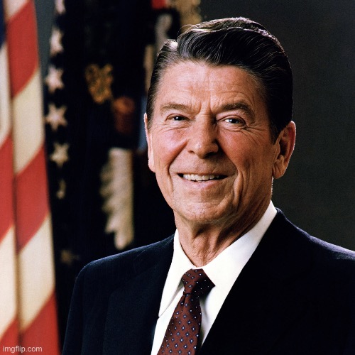 Day 6 of posting U.S. presidents | image tagged in ronald reagan | made w/ Imgflip meme maker