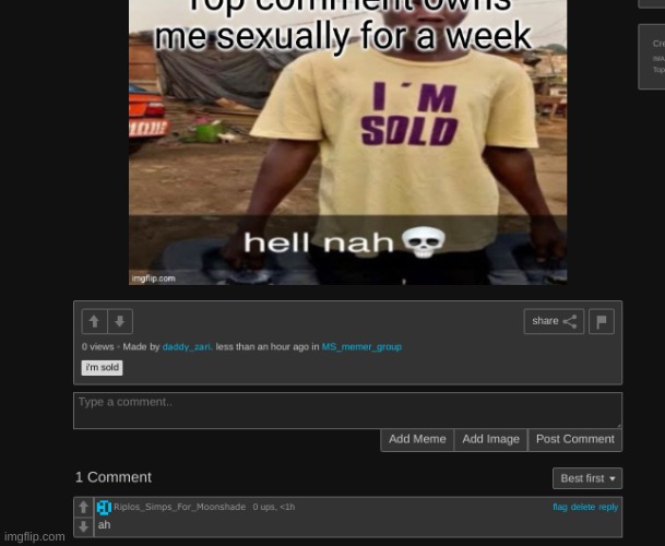 made w/ Imgflip meme maker