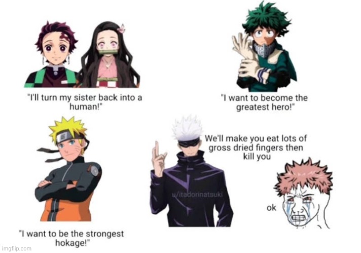 GOATED JJK | image tagged in front page plz,lol,anime,memes | made w/ Imgflip meme maker