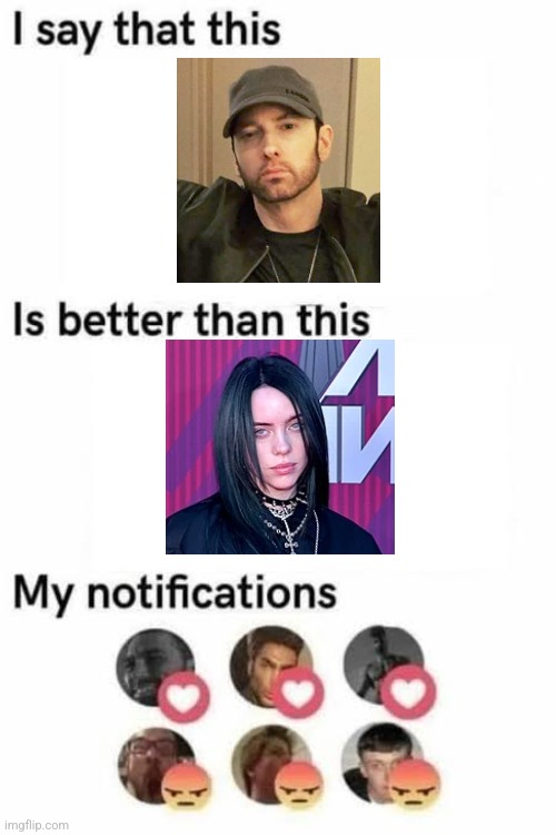 I tried listening to a Billie Eilish song and couldn't even make it to the end, what is the hype for | made w/ Imgflip meme maker