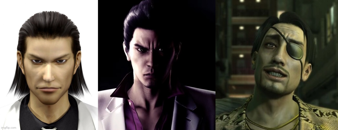 image tagged in nishiki,kiryu,majima | made w/ Imgflip meme maker