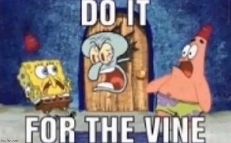 do it for the vine | image tagged in do it for the vine | made w/ Imgflip meme maker