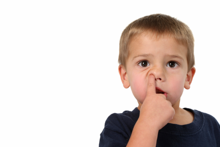 High Quality kid boy child picking nose digging gold perry jpp Blank Meme Template