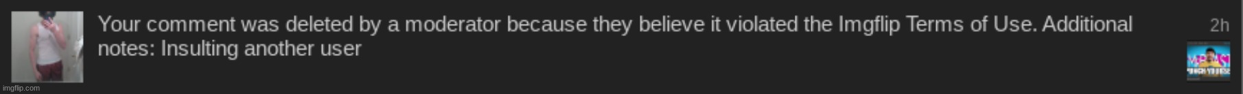 ONCE AGAIN banning me for an incredibly old post. | made w/ Imgflip meme maker