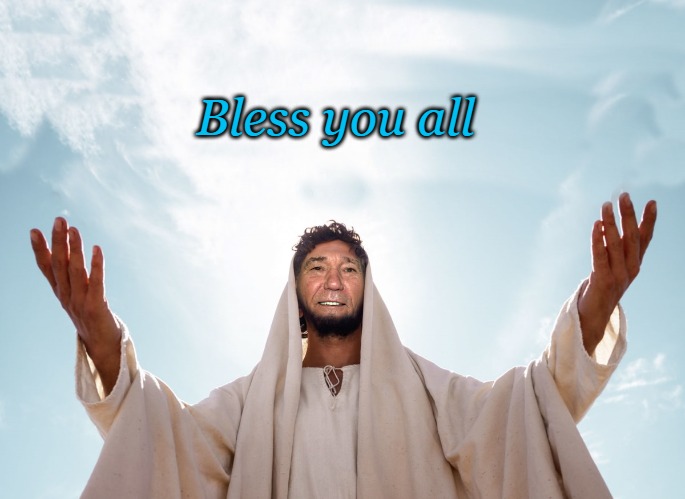 peace | Bless you all | image tagged in peace | made w/ Imgflip meme maker
