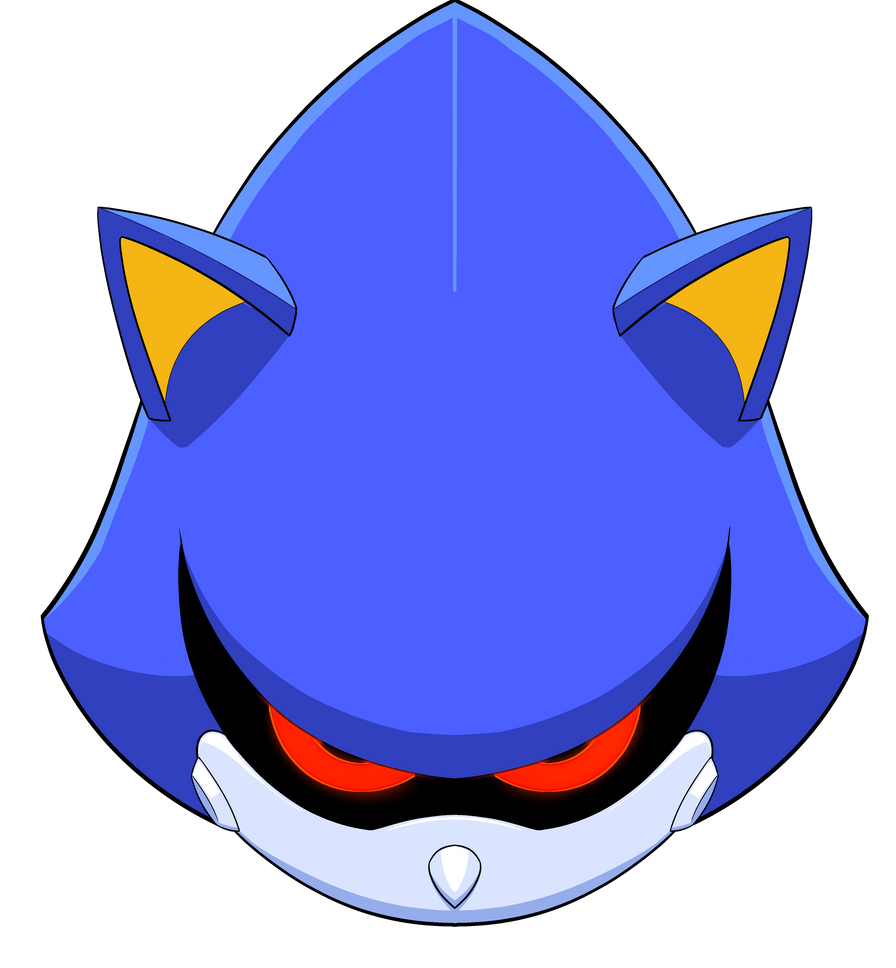 High Quality Metal Sonic Head Blank Meme Template