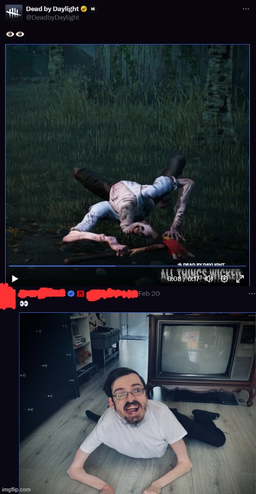 this was foul | image tagged in dead by daylight,funny | made w/ Imgflip meme maker