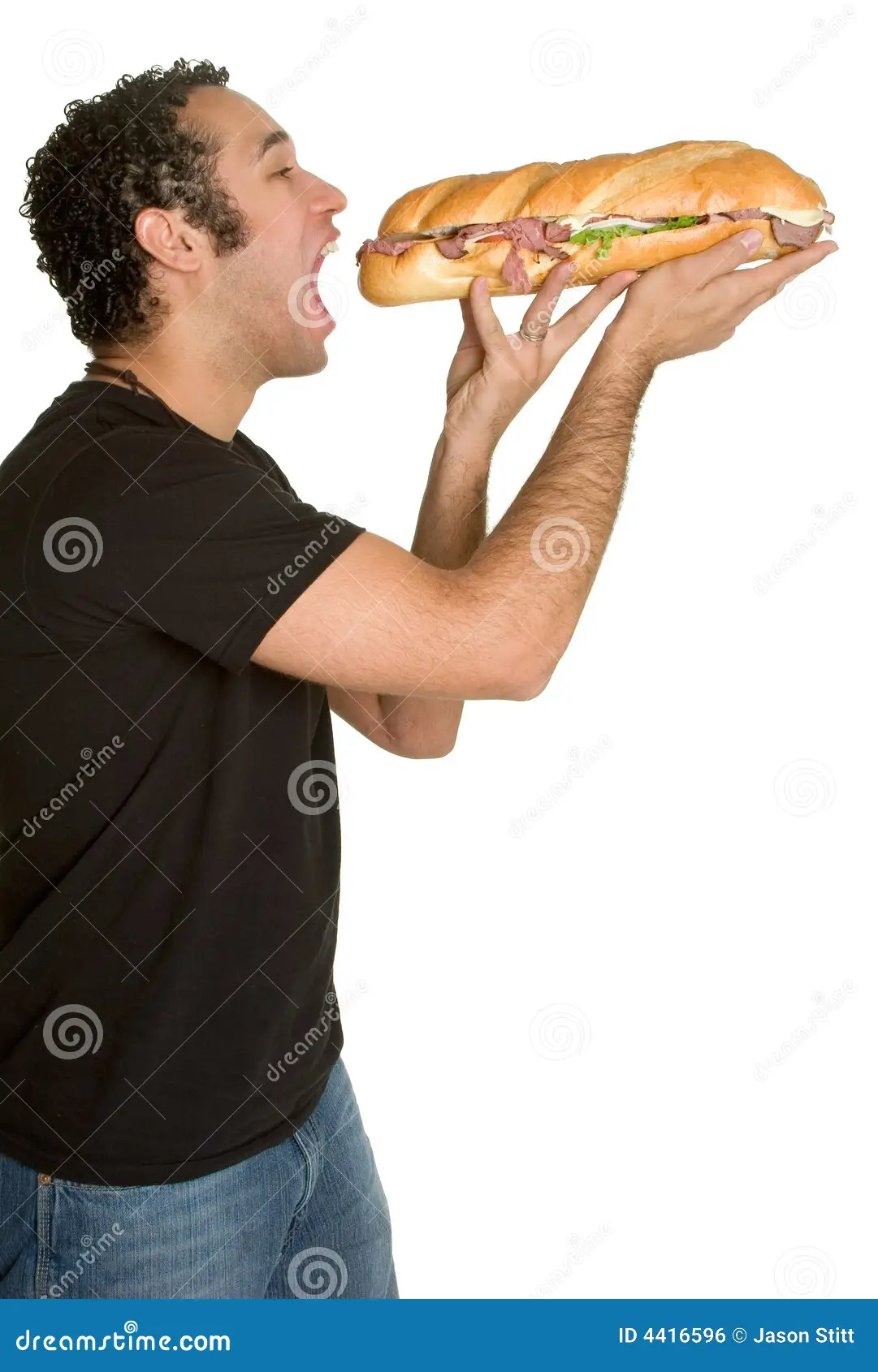 Man eating something Blank Meme Template