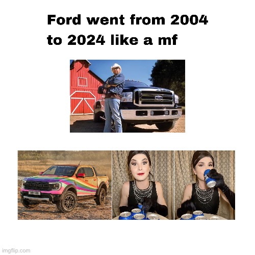 Ford… built tough my a** | image tagged in ford,built ford tough | made w/ Imgflip meme maker
