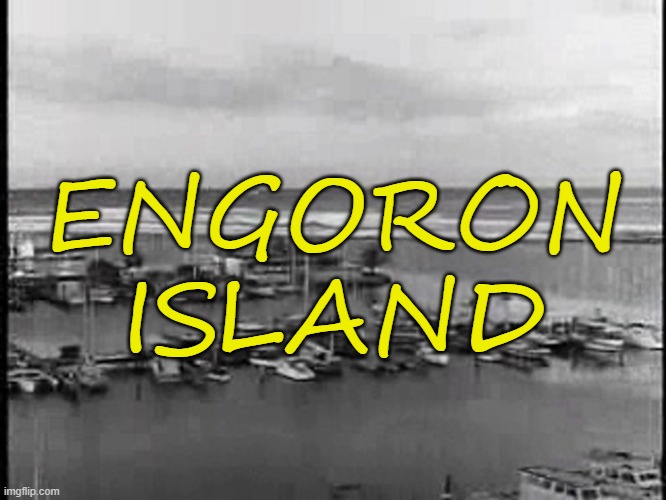 Engoron Island | ENGORON ISLAND | image tagged in gilligan's island,gilligans island,engoron,judge,nyc,new york city | made w/ Imgflip meme maker