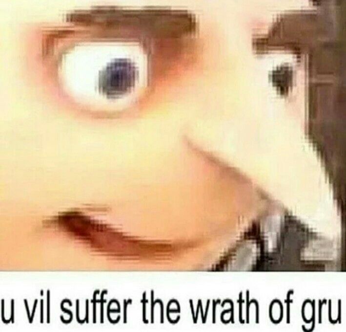 you vill suffer Blank Meme Template