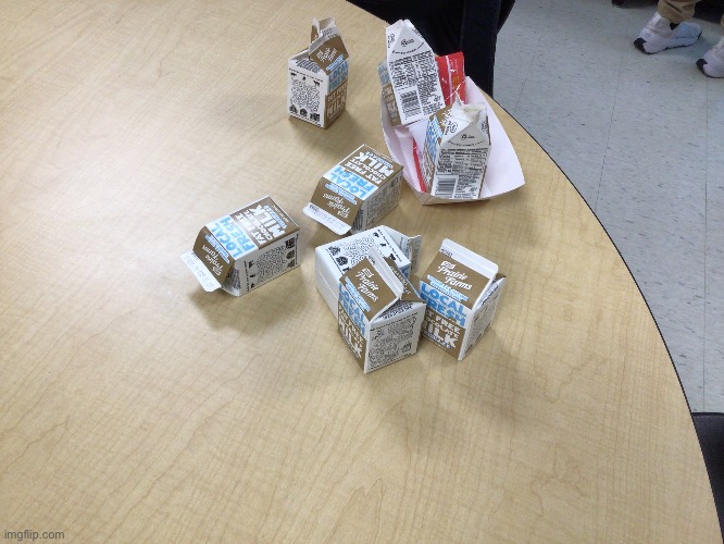 I think my friend likes milk | made w/ Imgflip meme maker