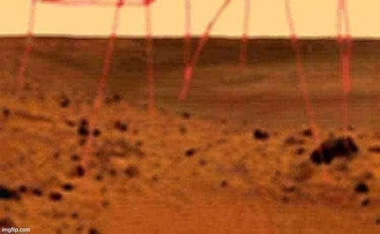 POV: Your oc wakes up in a rocky area with red lightning blasting everywhere | made w/ Imgflip meme maker