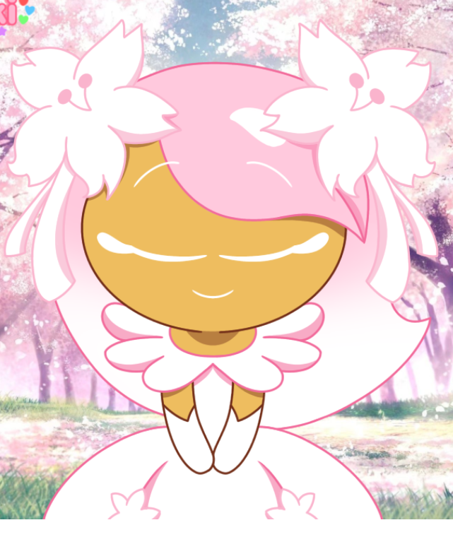 B Side Cutie Cherry Blossom Cookie Blank Meme Template