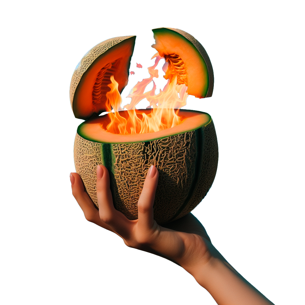 OPEN A MELON Blank Meme Template