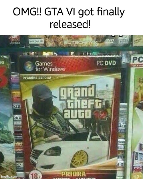Yayyyy! | image tagged in memes,funny,gta 6,lmao,shitpost | made w/ Imgflip meme maker