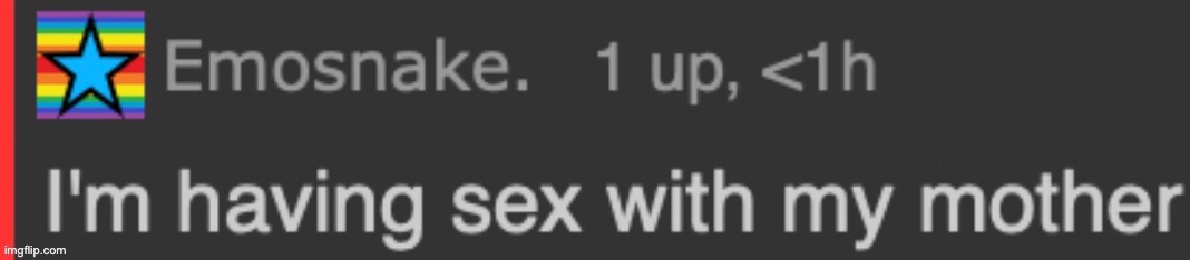 I'm having sex with my mother | image tagged in i'm having sex with my mother | made w/ Imgflip meme maker