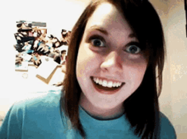 High Quality Overly Attached Girlfriend Meme Blank Meme Template