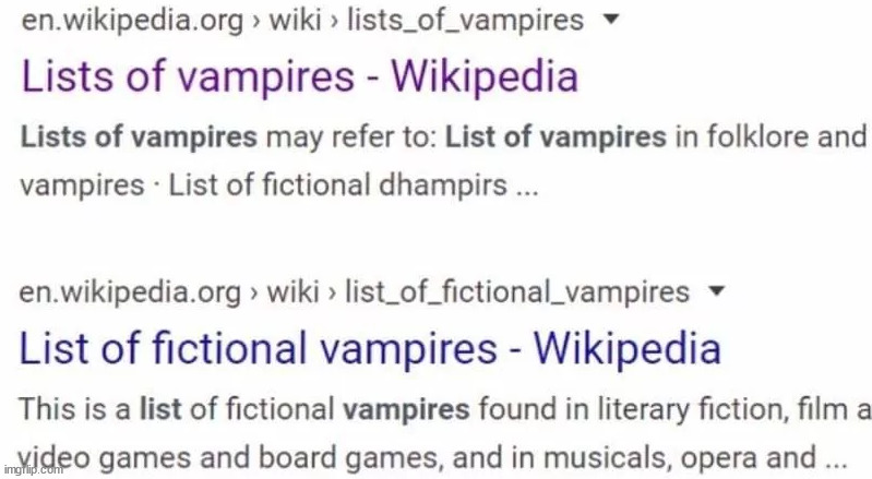 So... there are REAL vampires? | made w/ Imgflip meme maker