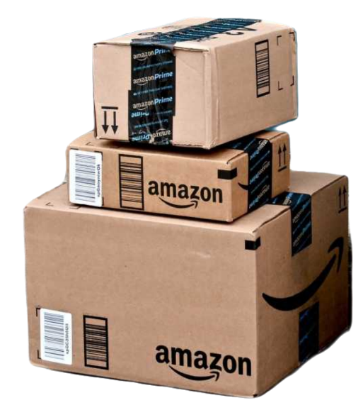 amazon box pile 1 Blank Meme Template