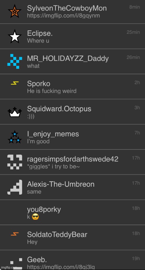 memechat because I have nothing else to do | made w/ Imgflip meme maker