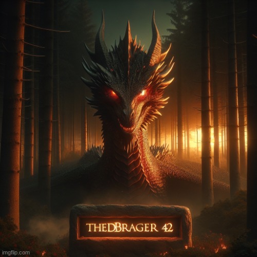 damni went from a rager to a dragon | image tagged in thedbdrager42 in ai | made w/ Imgflip meme maker