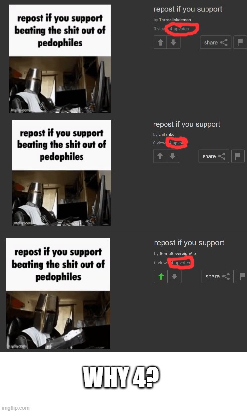 WHY 4? | made w/ Imgflip meme maker