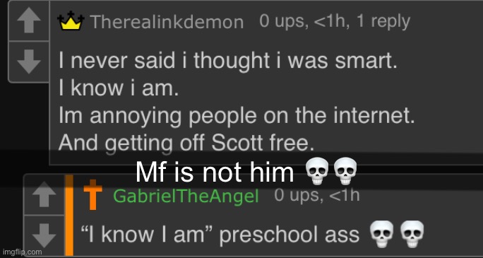 Mf is not him 💀💀 | made w/ Imgflip meme maker