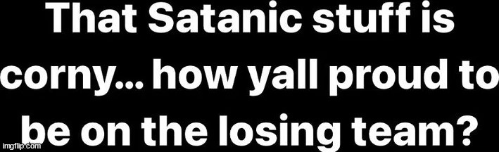 I'm not a Christian but I hate satanists | made w/ Imgflip meme maker