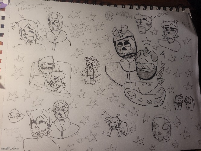 Ghostweiler doodles [READ COMMENTS] | image tagged in cod,oc,idk | made w/ Imgflip meme maker